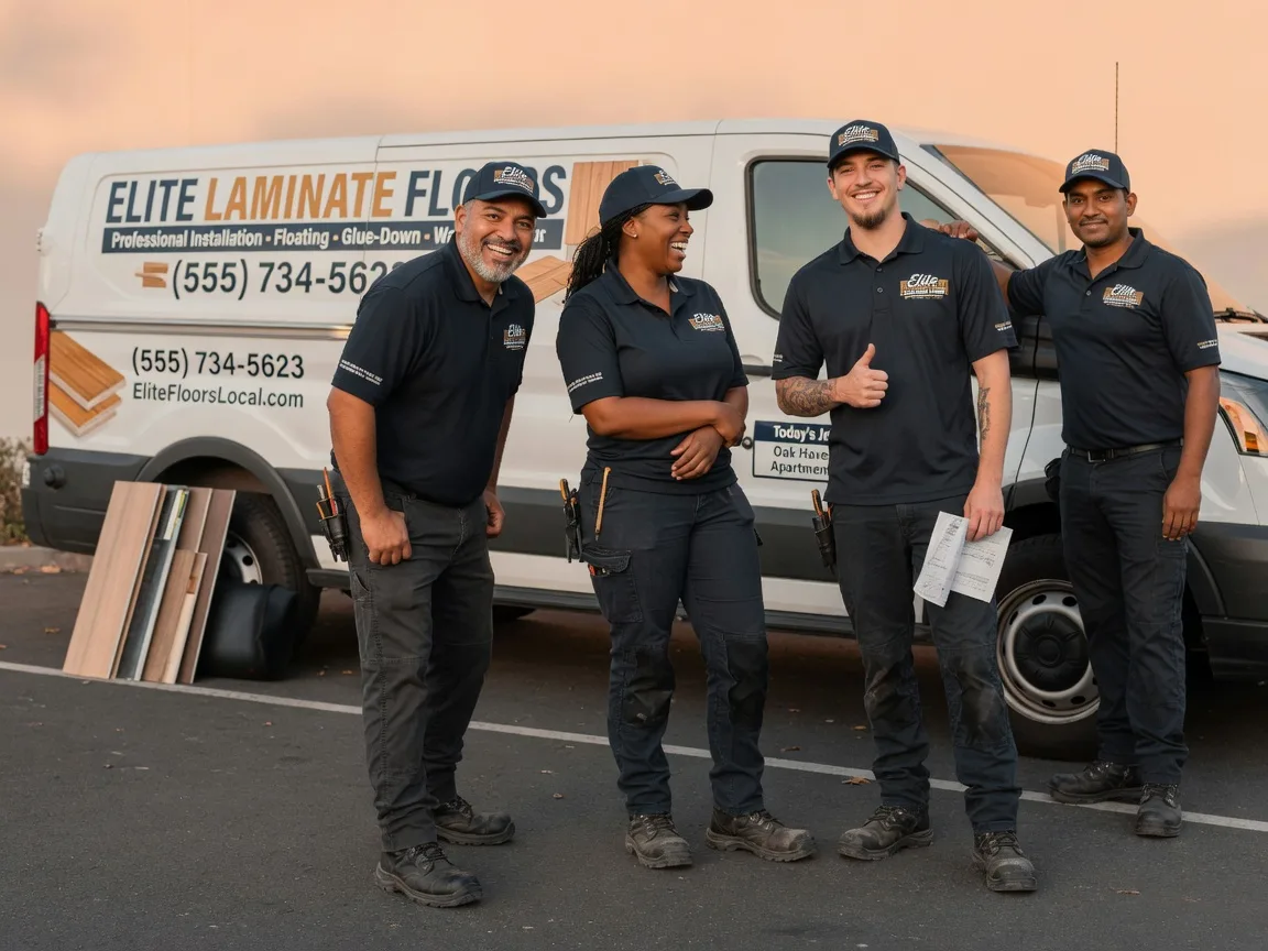 Laminate flooring installation company in Brockton, PA